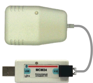 Компьютерный USB интерфейс с радио-трансивером 433 МГц MCM24 или без радио-трансивера MCM22