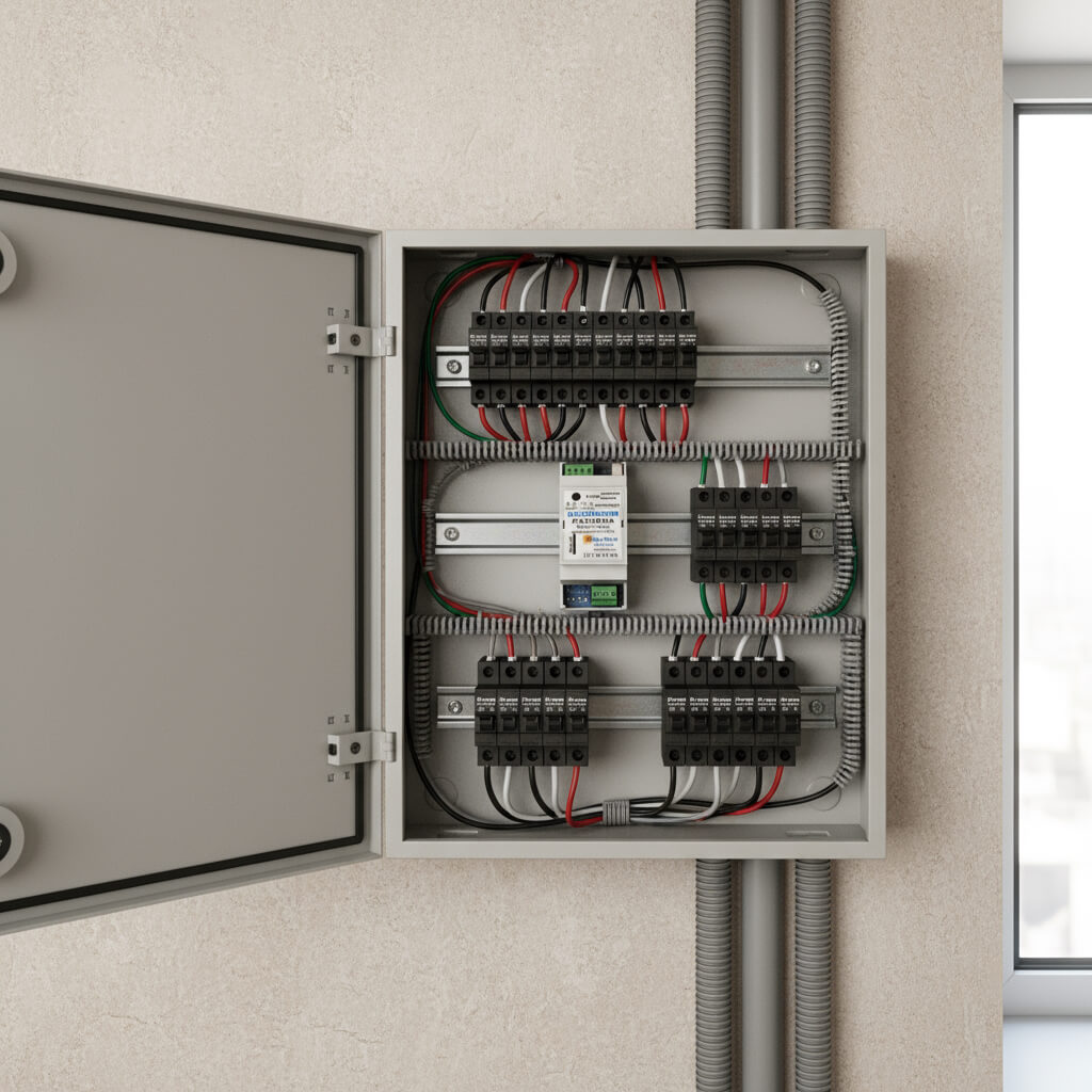 Модуль звукового оповещения DAO2ERA в щитке