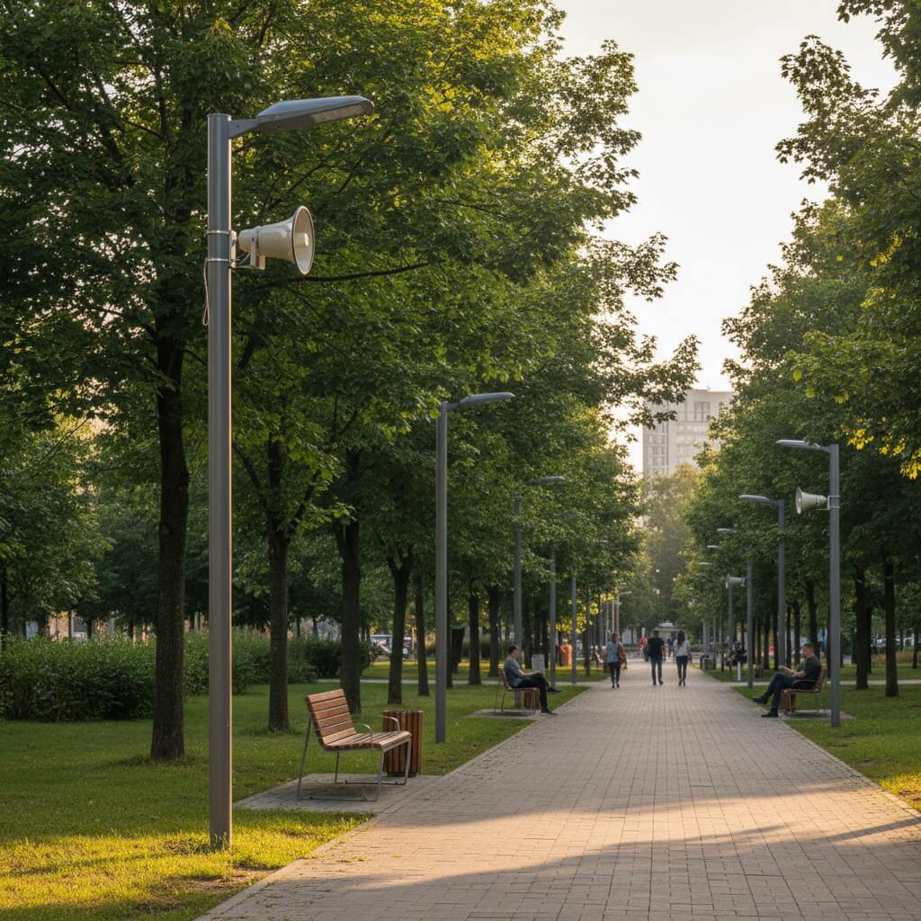 системы оповещения для парков