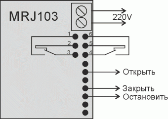 Релейный микромодуль RD MRJ103
