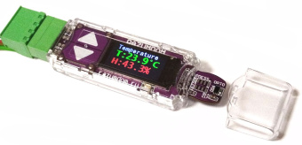 MSU71RDHTL Датчик температуры, влажности, освещенности с дисплеем, RS485