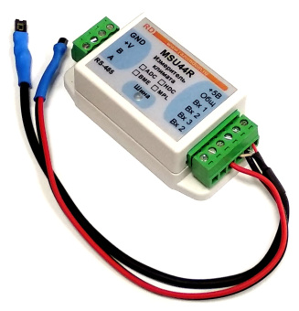 MSU44RA+HT Датчик - модуль аналогового ввода с выносным сенсором влажности и температуры