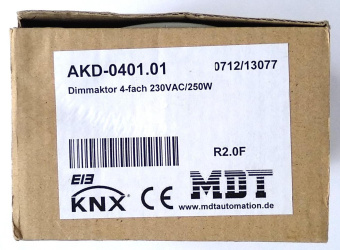 MDT AKD 0401.01 Dimmer KNX