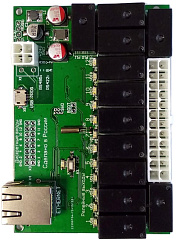 ERA12ER Модуль релейный, 12 входов и 12 каналов реле. MODBUS TCP, MODBUS RTU, MQTT, WEB