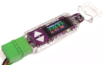 MSU71RDHTL Датчик температуры, влажности, освещенности с дисплеем, RS485