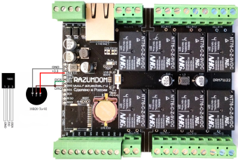 DRM88ER Интернет контроллер со встроенным реле, 8 входов и 8 каналов реле. MODBUS TCP, MODBUS RTU, MQTT, WEB